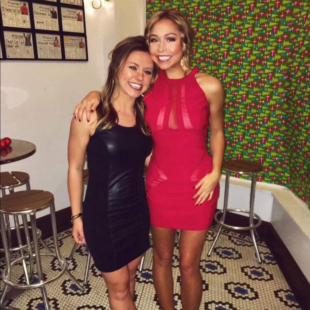 Smokin hot red cocktail dress
